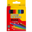Lápices Colores corto, x12