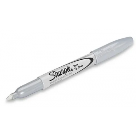 Marcador Permanente, SHARPIE, PLATA (silver)